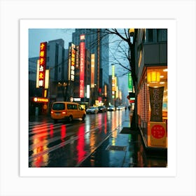 Beautiful city 1 Art Print