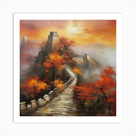 Great Wall of China 2 Art Print