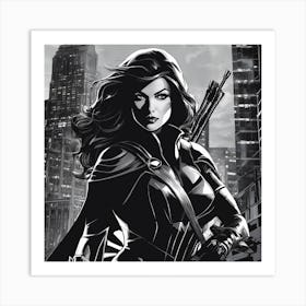 Black Widow Art Print