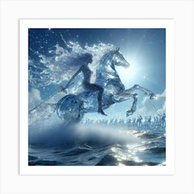 Ice Princess 4 Art Print