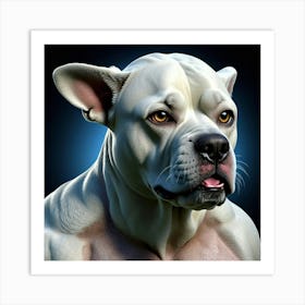 Bulldog Art Print