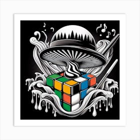 Rubik'S Cube 1 Art Print