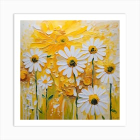 Daisies 5 Art Print