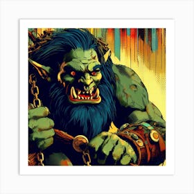 Ogre S Lair 13 Art Print