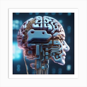 Artificial Intelligence Stock Photos & Royalty-Free Footage 4 Art Print