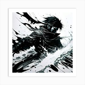 Samurai Swordsman Art Print