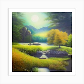 Beautiful Landscape Art Print