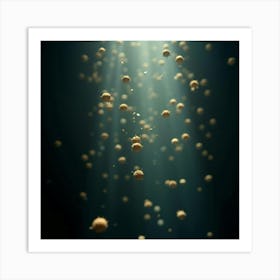 Bubbles In The Water Art Print