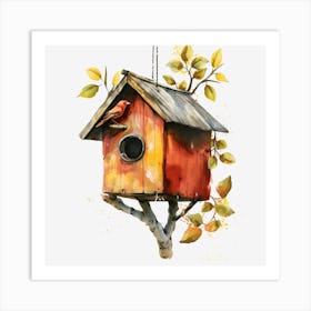 Birdhouse Art Print