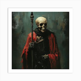 Skeleton 5 Art Print