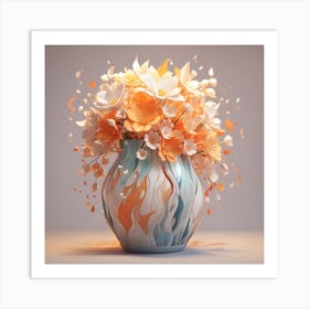 Flowers In A Vase Art Print