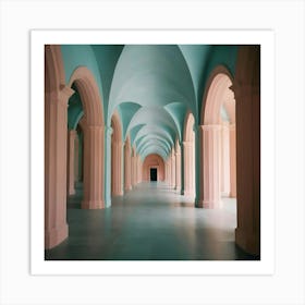 Hallway Stock Videos & Royalty-Free Footage 15 Art Print