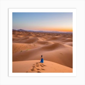 Sahara Desert Art Print