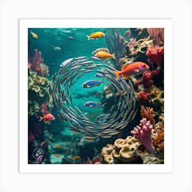 Underwater Art Print