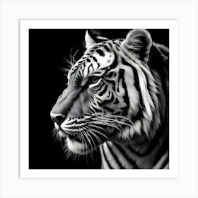 Tiger Portrait 2 Art Print