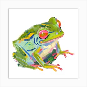 Red Eyed Tree Frog 02 Art Print