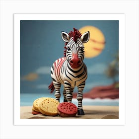 Zebra Art Print