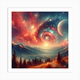 Astral Aura 13 Art Print