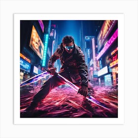 Cyberpunk 2077 Poster Art Print