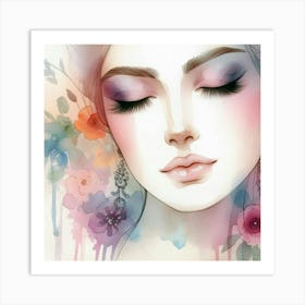 Watercolor Painting 16 Art Print