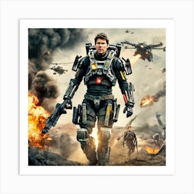 Edge Of Tomorrow 4 Art Print