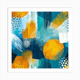 Abstract Painting 129 Art Print