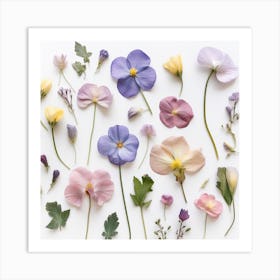 Dried Wild Flowers 26 Art Print