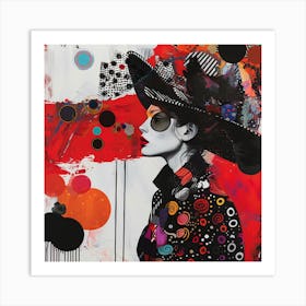 Fashionista 5 Art Print