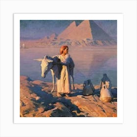 Egyptian Woman 1 Art Print