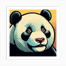 Pop Panda 1 Art Print