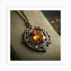 Twilight Necklace Art Print