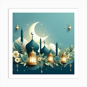 Muslim Ramadan 3 Art Print