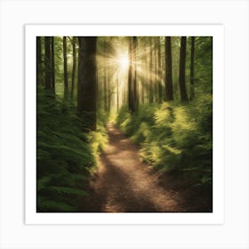 Forest Path 15 Art Print