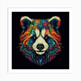 Red Panda 10 Art Print