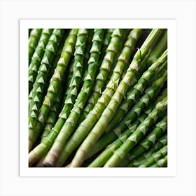 Green Asparagus 2 Art Print