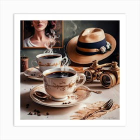 A Captivating Still Life Illustration Featuring A Kyfm1eyzrjcfw Zedhfpw Id6iphihqpq1wft9arnhhg Art Print