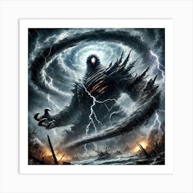 Stormbringer Cyclonic Rage Art Print