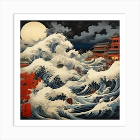 Great Wave Off Kanagawa Art Print