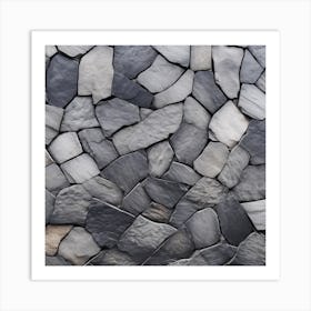 Photography Of The Texture Of A Mosaic Art Print