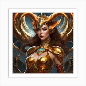 Elven Goddess ghcd Art Print