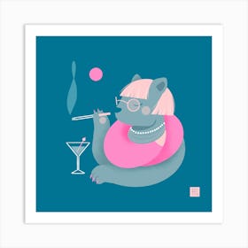 Meow Art Print