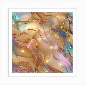 Luxe Marble (10) Art Print