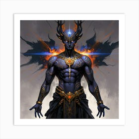 Demon 25 Art Print