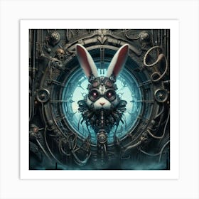 Down The Cyberabbit Hole 11 Art Print