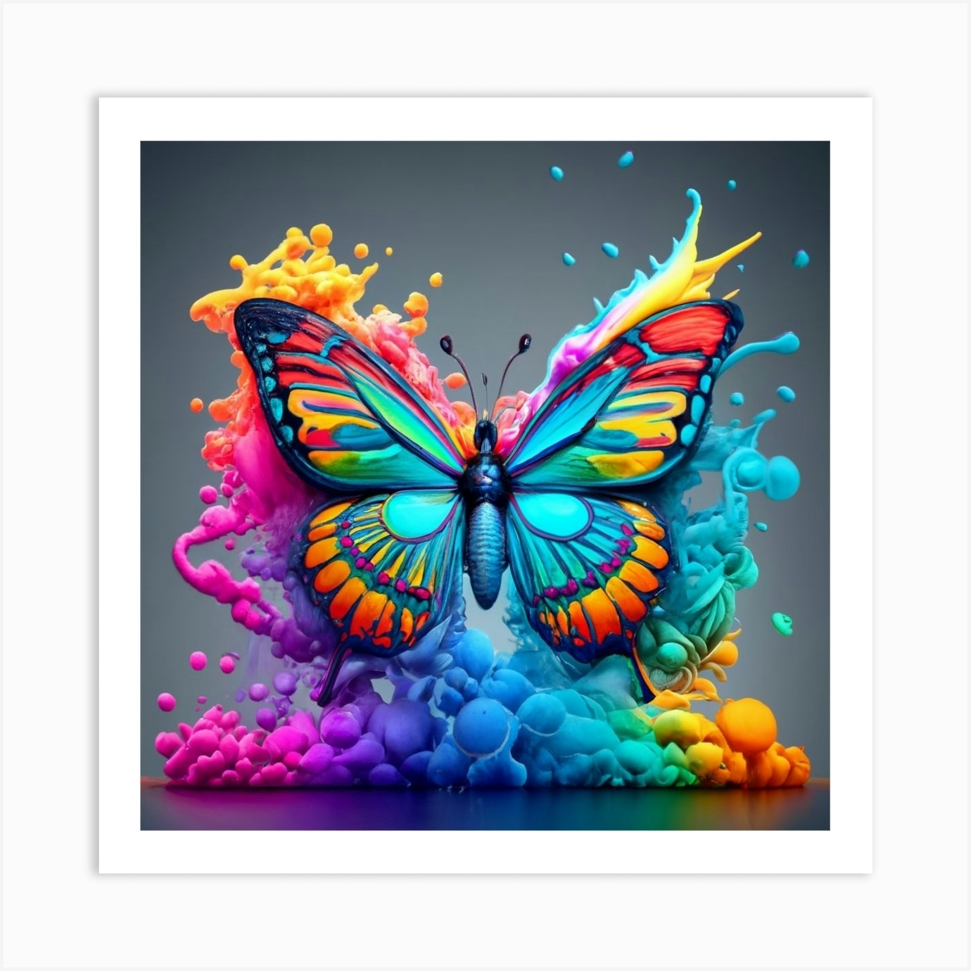 Colorful Butterfly Art - Butterfly - Posters and Art Prints