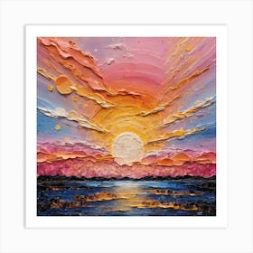 Sunset 3 Art Print