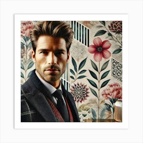 Portrait Of A Man 9 Art Print