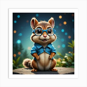 Alvin And The Chipmunks 42 Art Print