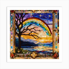 Rainbow In The Sky Art Print