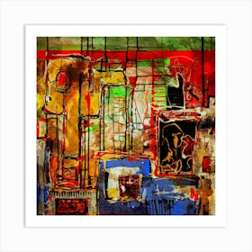 Abstract Painting 3 Art Print